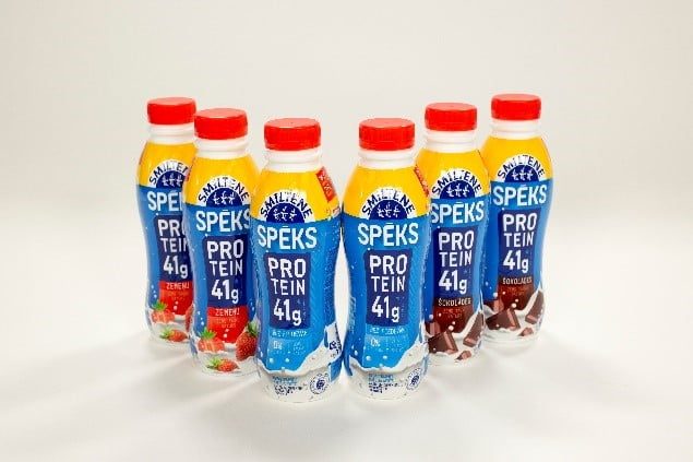 Proteīna dzēriens “Speks” dažādās garšās.